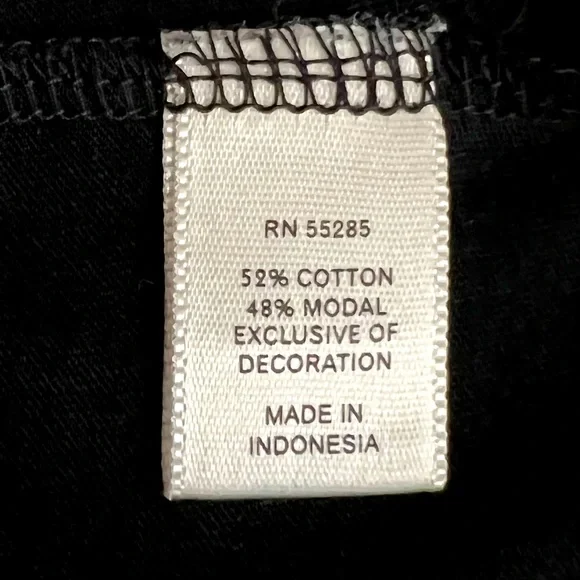 S O L D ❗️💎GORGEOUS Jet Black Blousy EXPRESS Top Black Bejeweled Straps/Neck -M - Picture 8 of 10